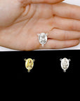 925 Sterling Silver & 24K Gold Vermeil Two Sided Rosary Center: Sacred Heart of Jesus And Apparition of Fatima, Jewelry Supply, R18-RV18