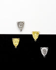 925 Sterling Silver & 24K Gold Vermeil Small St Rita Rosary Center, Jewelry Supply, R24-RV24