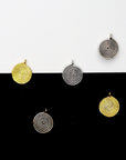 925 Sterling Silver and 24K Gold Vermeil Urartian inspired Pendants and Dangles, Jewelry Making, M/VM156