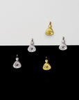 925 Sterling Silver and 24K Gold Vermeil Urartian inspired Pendants and Dangles, Jewelry Making, M/VM165