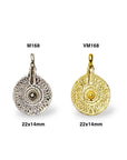 925 Sterling Silver and 24K Gold Vermeil Urartian inspired Pendants and Dangles, Jewelry Making, M/VM168