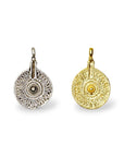 925 Sterling Silver and 24K Gold Vermeil Urartian inspired Pendants and Dangles, Jewelry Making, M/VM168