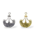 925 Sterling Silver and 24K Gold Vermeil Urartian inspired Pendants and Dangles, Jewelry Making, M/VM170