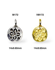925 Sterling Silver and 24K Gold Vermeil Urartian inspired Pendants and Dangles, Jewelry Making, M/VM172
