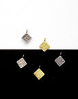 925 Sterling Silver and 24K Gold Vermeil Urartian inspired Pendants and Dangles, Jewelry Making, M/VM177