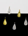 925 Sterling Silver and 24K Gold Vermeil Urartian inspired Pendants and Dangles, Jewelry Making, M/VM178