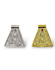 925 Sterling Silver and 24K Gold Vermeil Urartian inspired Pendants and Dangles, Jewelry Making, M/VM181