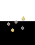 925 Sterling Silver and 24K Gold Vermeil Urartian inspired Pendants and Dangles, Jewelry Making, M/VM182