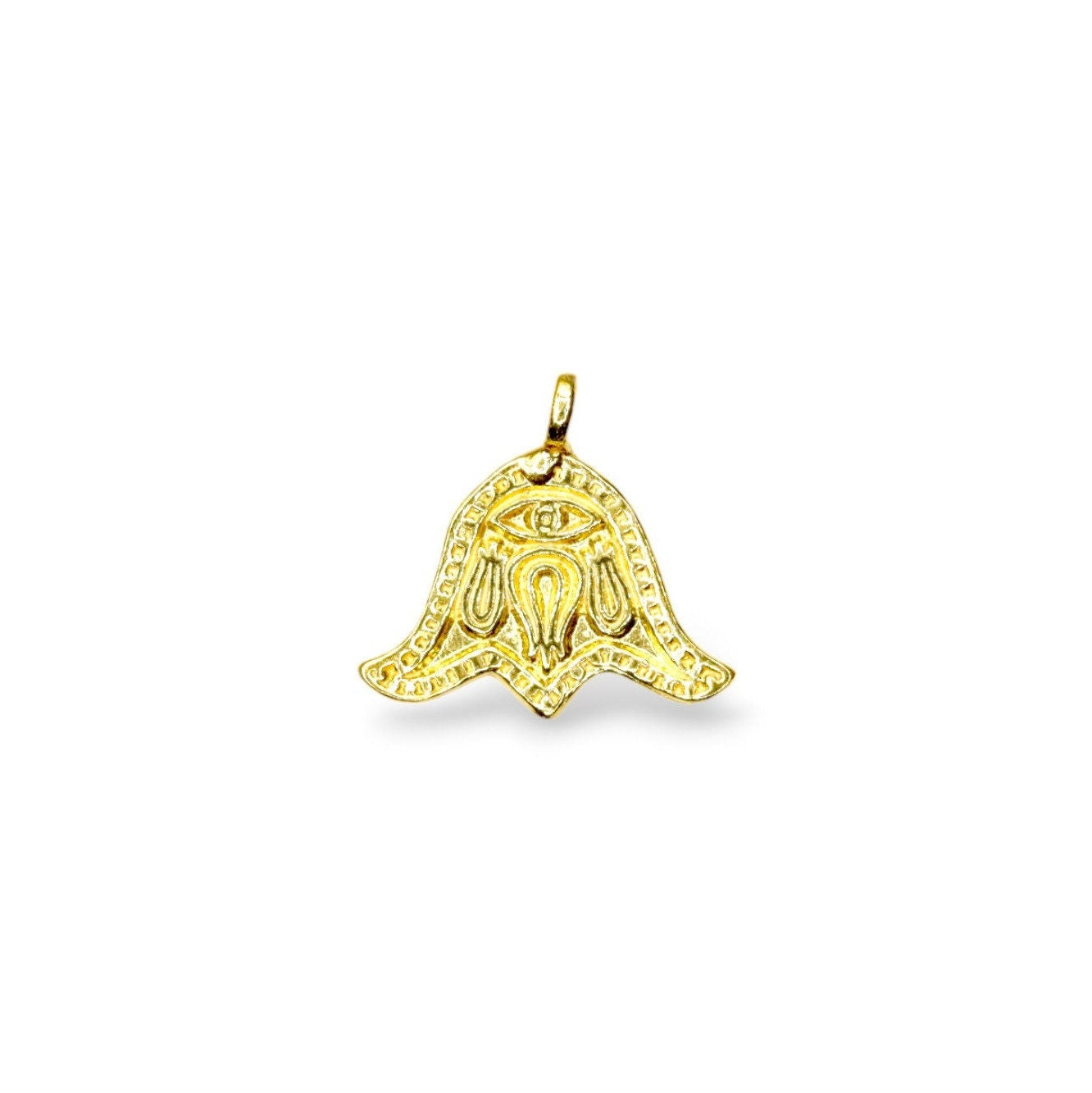 925 Sterling Silver and 24K Gold Vermeil Urartian inspired Pendants and Dangles, Jewelry Making, M/VM184