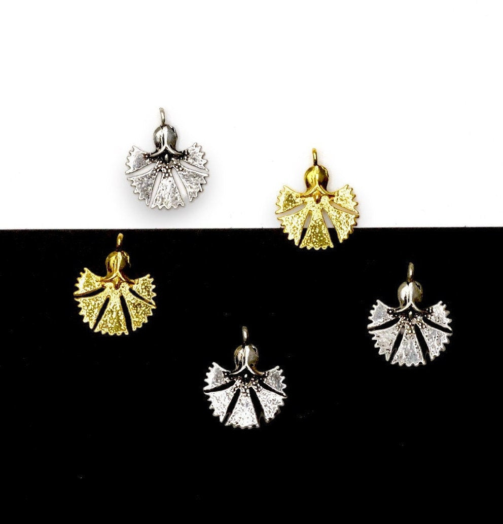 925 Sterling Silver and 24K Gold Vermeil Urartian inspired Pendants and Dangles, Jewelry Making, M/VM187