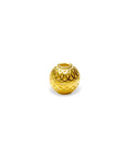 925 Sterling Silver and 24K Gold Vermeil Round Filigree Bead, Jewelry Making, M/VM192