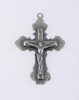 925 Sterling Silver & 24K Gold Vermeil Orthodox Cross, Jewelry Supply, R37-RV37