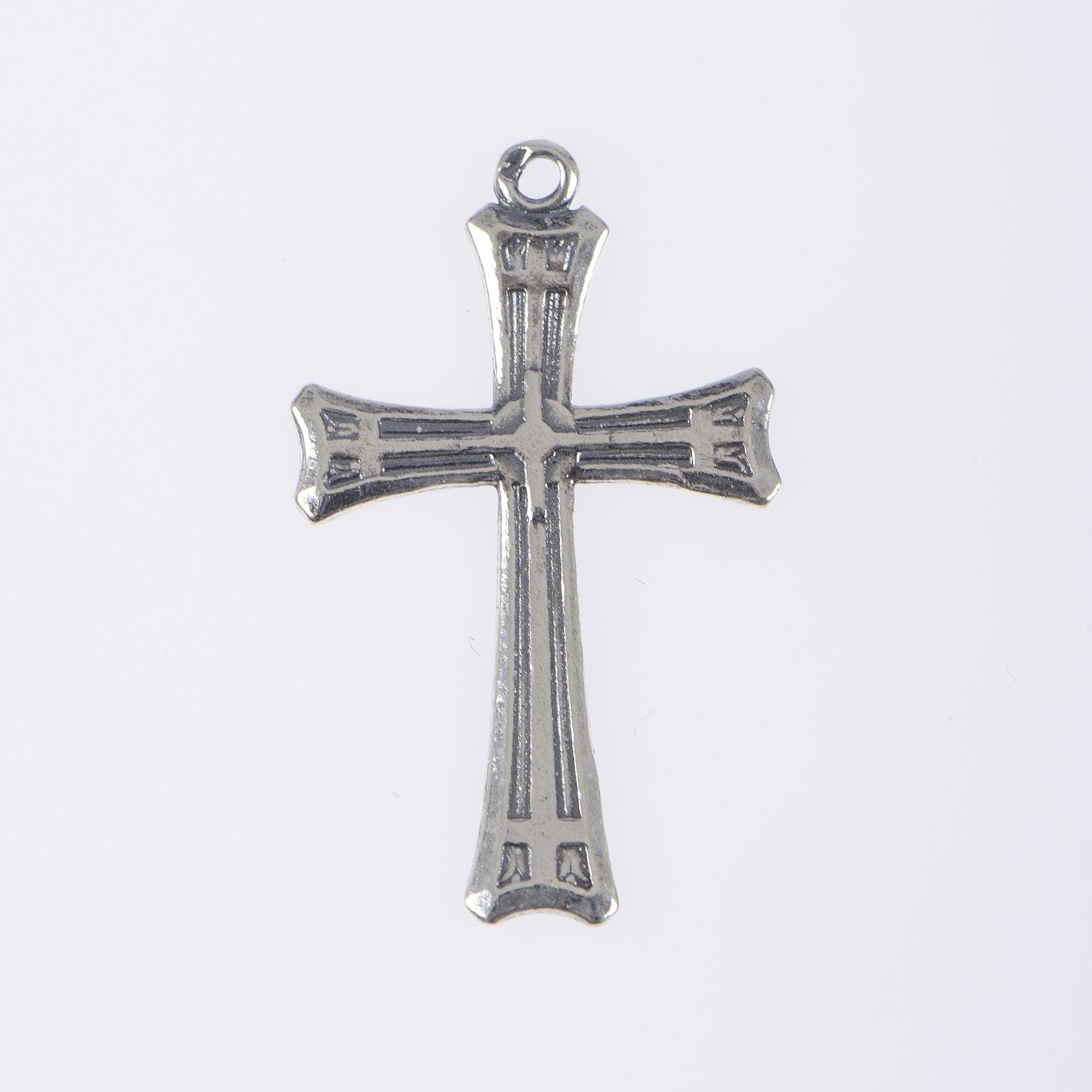 925 Sterling Silver & 24K Gold Vermeil Straight lines Art Deco Pendant, Jewelry Supply, R59P-RV59P