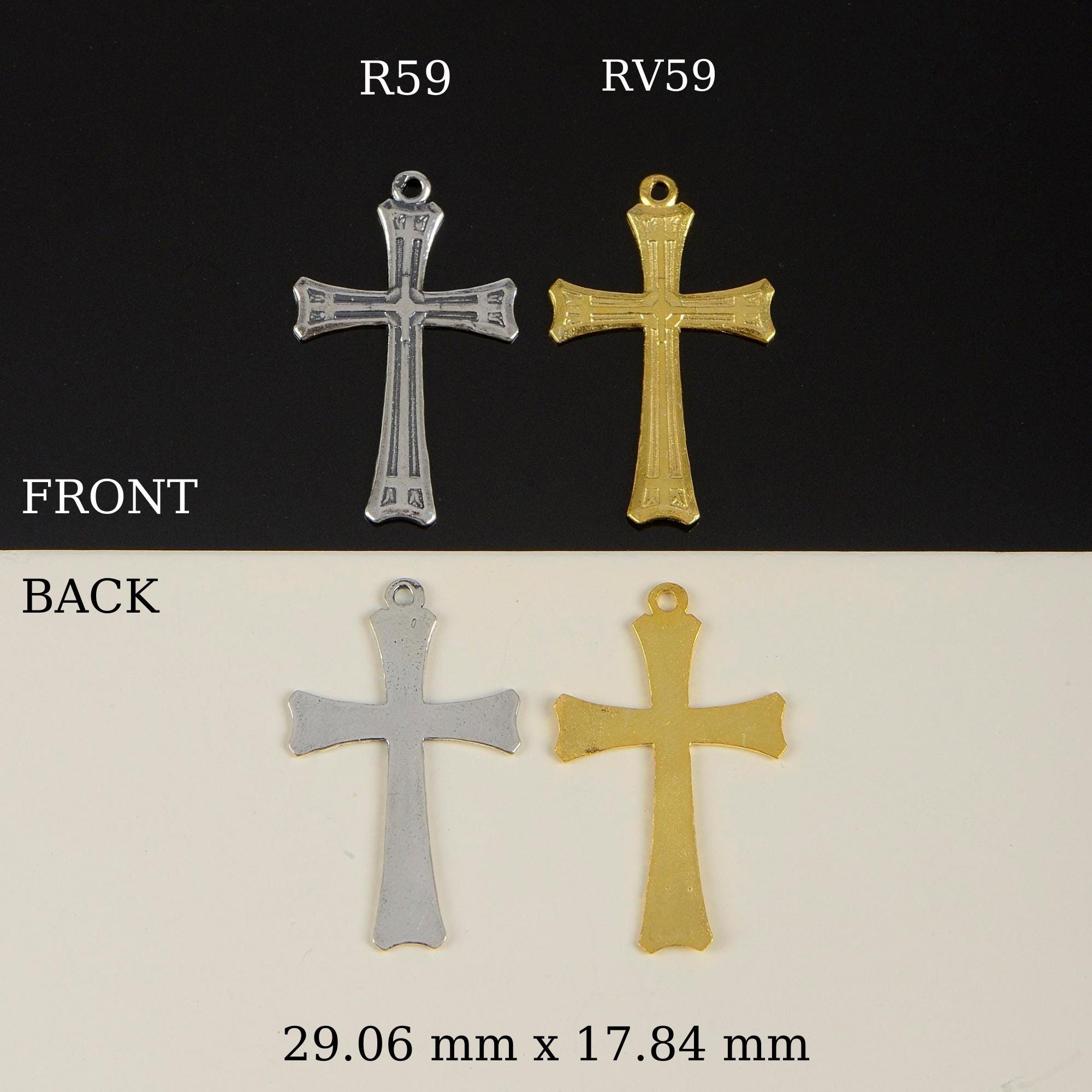 925 Sterling Silver & 24K Gold Vermeil Straight lines Art Deco Pendant, Jewelry Supply, R59P-RV59P