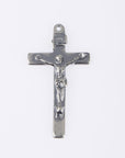 925 Sterling Silver & 24K Gold Vermeil Straight Classical Crucifix, Jewelry Supply, R64-RV64