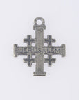 925 Sterling Silver & 24K Gold Vermeil Small Jerusalem Pendant Cross, R67P-RV67P