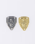 925 Sterling Silver & 24K Gold Vermeil Sacred heart of Jesus Rosary Center, Jewelry Supply, R82-RV82