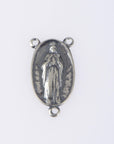925 Sterling Silver & 24K Gold Vermeil Our Lady of Knock Rosary Center, Jewelry Supply, R79-RV79