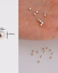 925 Sterling Silver 3mm Round Beads, Smooth Seamless Round Beads, Solid Round Shape Beads, Seperator Beads, Jewelry Crafting Supplies, M3C