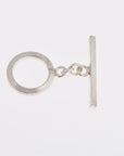 925 Sterling Silver Toggle Clasps, Solid Silver Toggle Clasp, Silver Plain Toggle Clasp Set, Jewelry Making Supplies, Jewelry Findings, M58C
