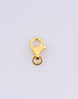 24K Gold Vermeil Lobster Clasp, 925 Solid Silver Trigger Clasp, Gold Plated Spring Clasp, Jewelry Supplies, Jewelry Making Findings, VM54A