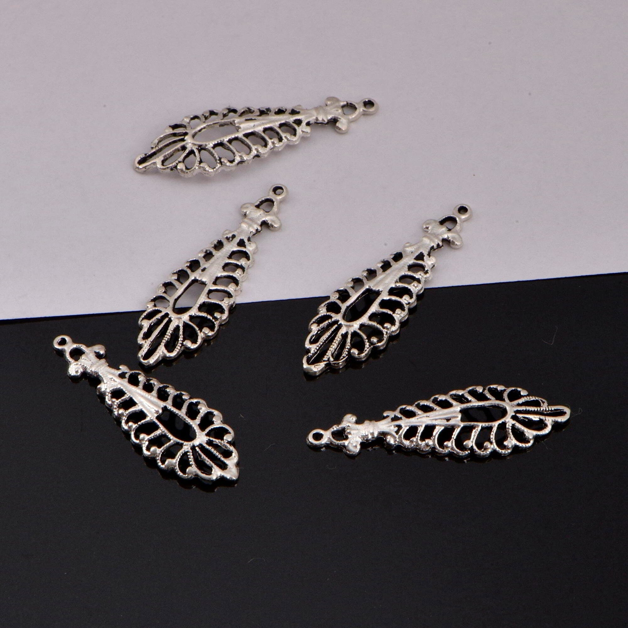 925 Sterling Silver &amp; 24K Gold Vermeil Chandelier Component for Earring, Chandelier Connector, Chandelier Shape Jewelry Findings, SV1/S1