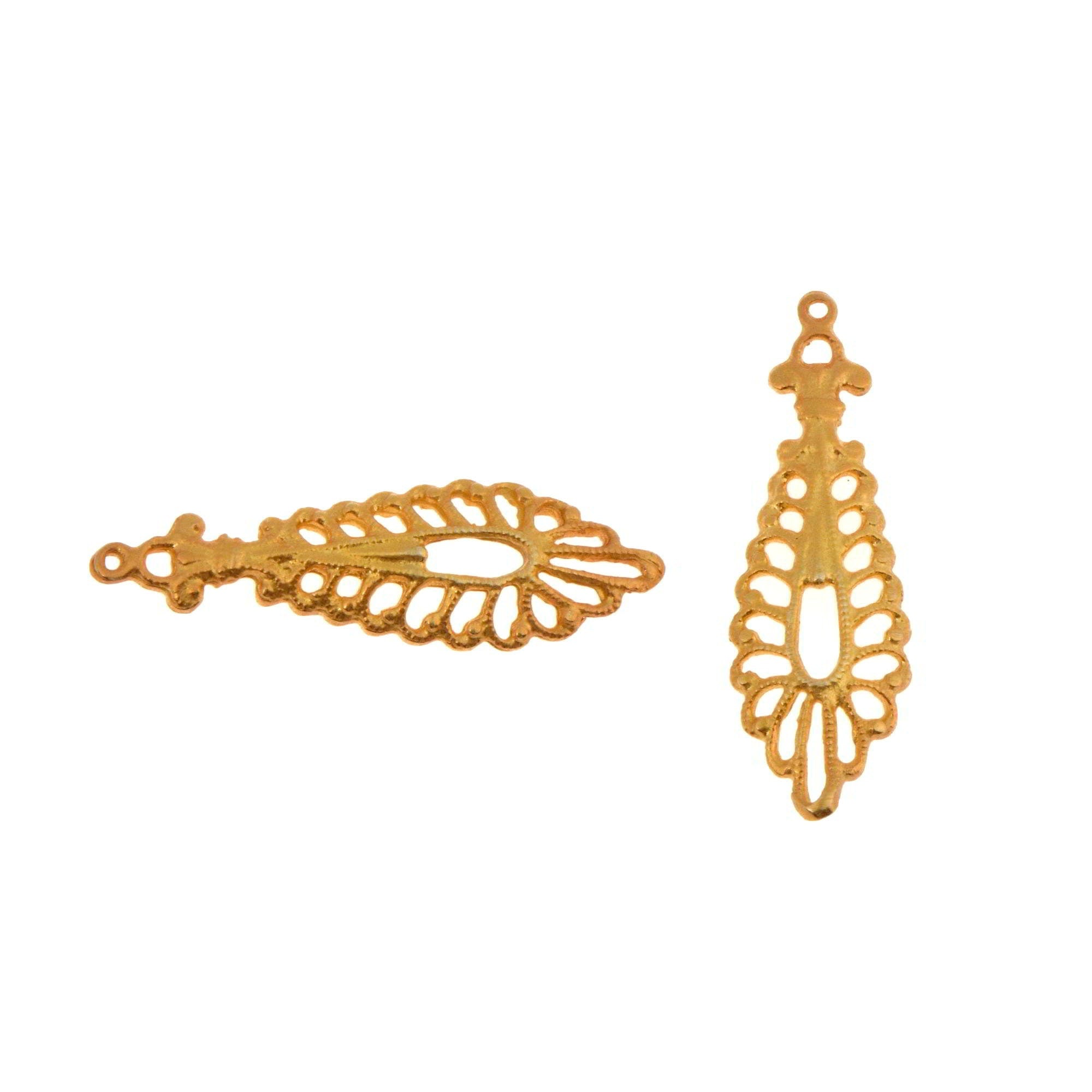 24K Gold Vermeil Chandelier Component for Earring, Pendants, 925 Sterling SilverChandelier Connectors, Jewelry Findings, SV1