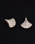 925 Sterling Silver Sea Shell Dangle Charm, Solid Silver Dangle Charm, Necklace Dangle Charm, Earrings Dangle Charm, Jewelry Finding, S23