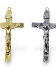 925 Sterling Silver & 24K Gold Vermeil Straight I.N.R.I Pendant, Jewelry Supply, R29P-RV29P