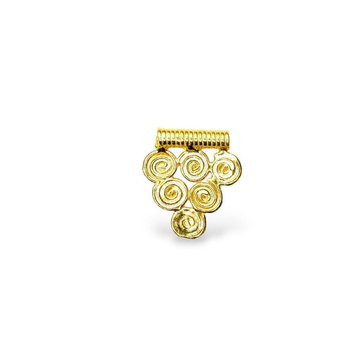 925 Sterling Silver and 24K Gold Vermeil Urartian inspired Pendants and Dangles, Jewelry Making, M/VM159