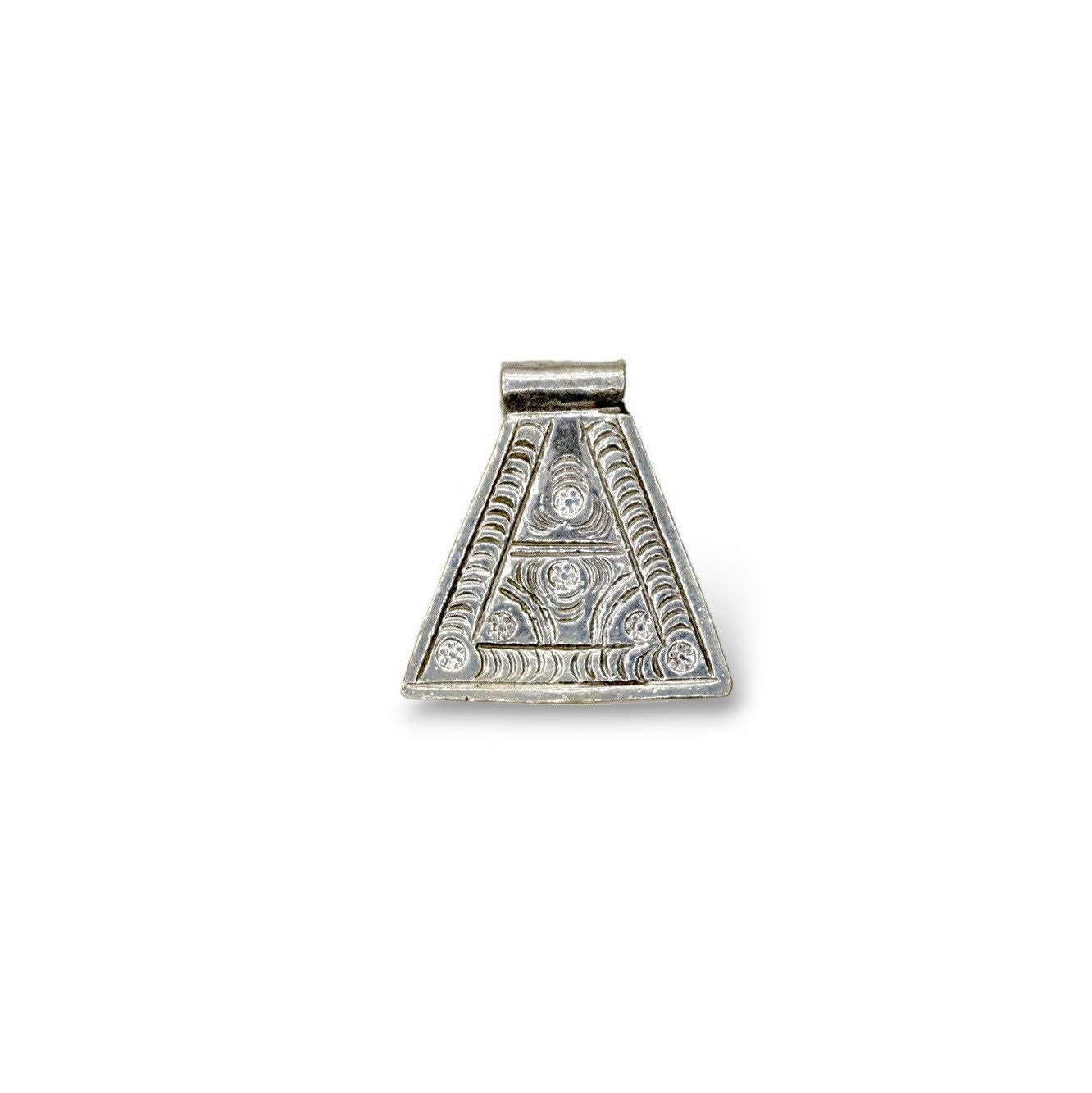 925 Sterling Silver and 24K Gold Vermeil Urartian inspired Pendants and Dangles, Jewelry Making, M/VM181